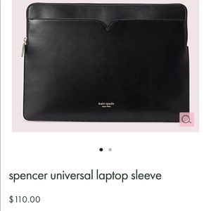 Nice Kate spade laptop cover- price firm